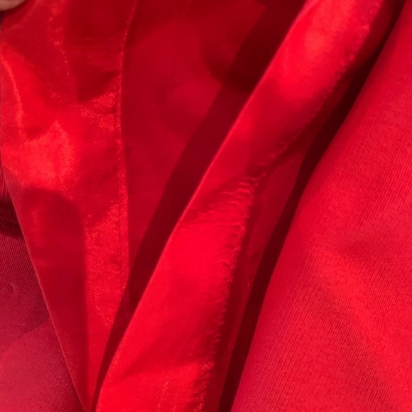 Givenchy Couture Vintage Red Audrey Hepburn Dress S - Picture 12 of 16